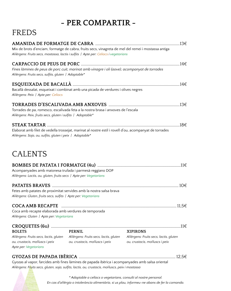 Menu Restaurant Comtes De Prades-4